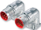 Right-angled swivel-based connector